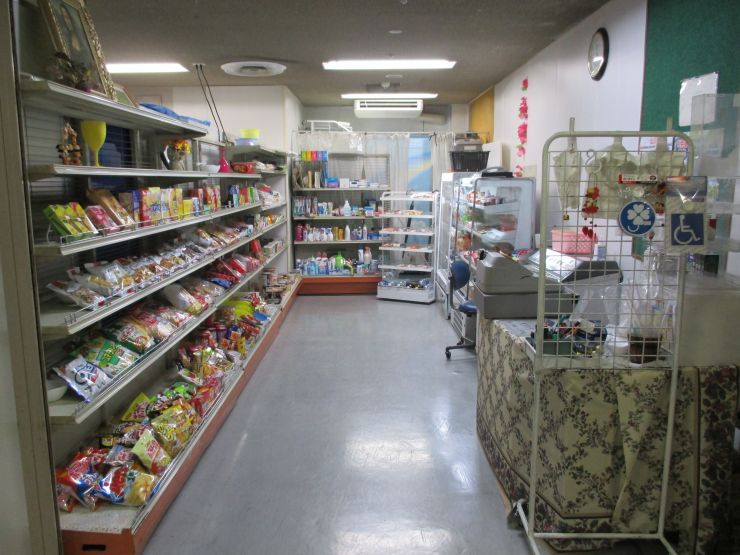 施設入所支援 売店の写真です