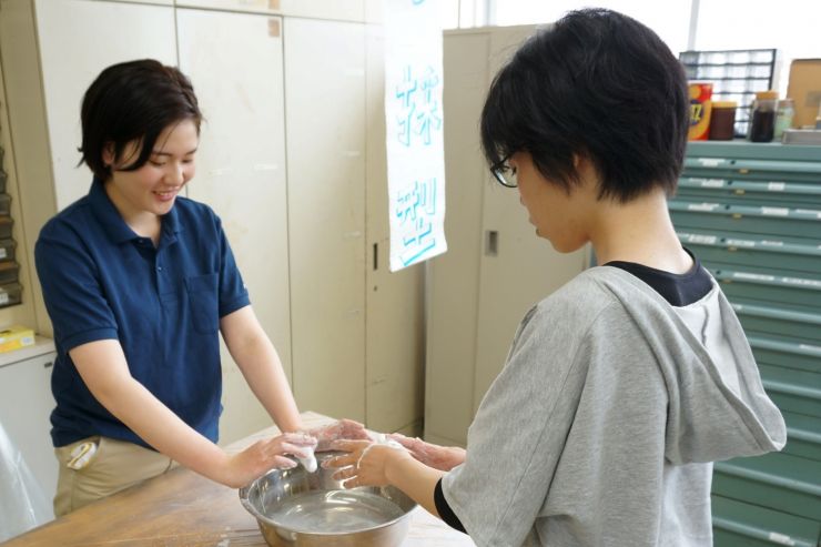 指の形を採ってみよう