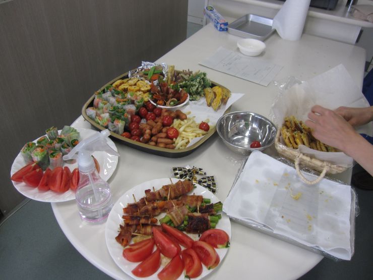 弁当の写真 みんなで作ったお弁当の写真