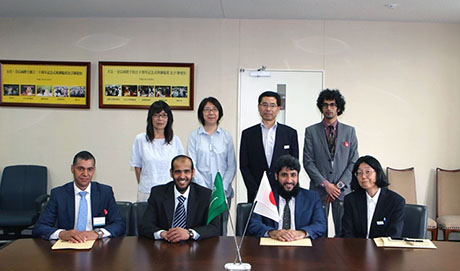 PHOTO:Visitors from Saudi Arabia,September,2016
Government officials met the NRCD President