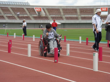 （写真５）障害者スポーツ競技会