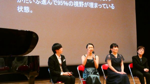 北原様の司会によるトークイベント