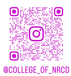 学院インスタグラムリンクQRコード