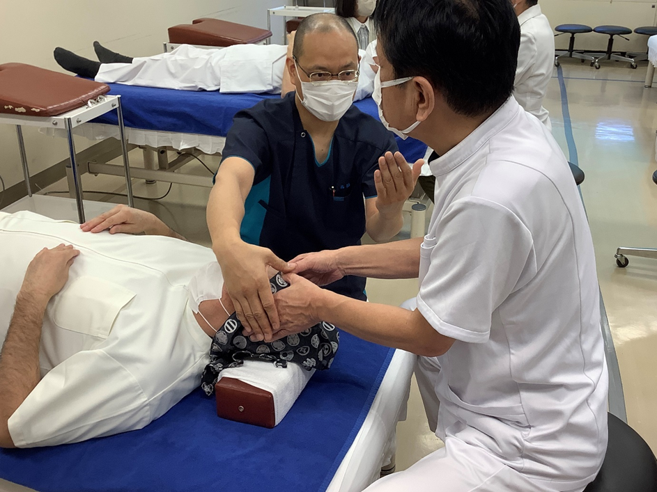実技指導の様子