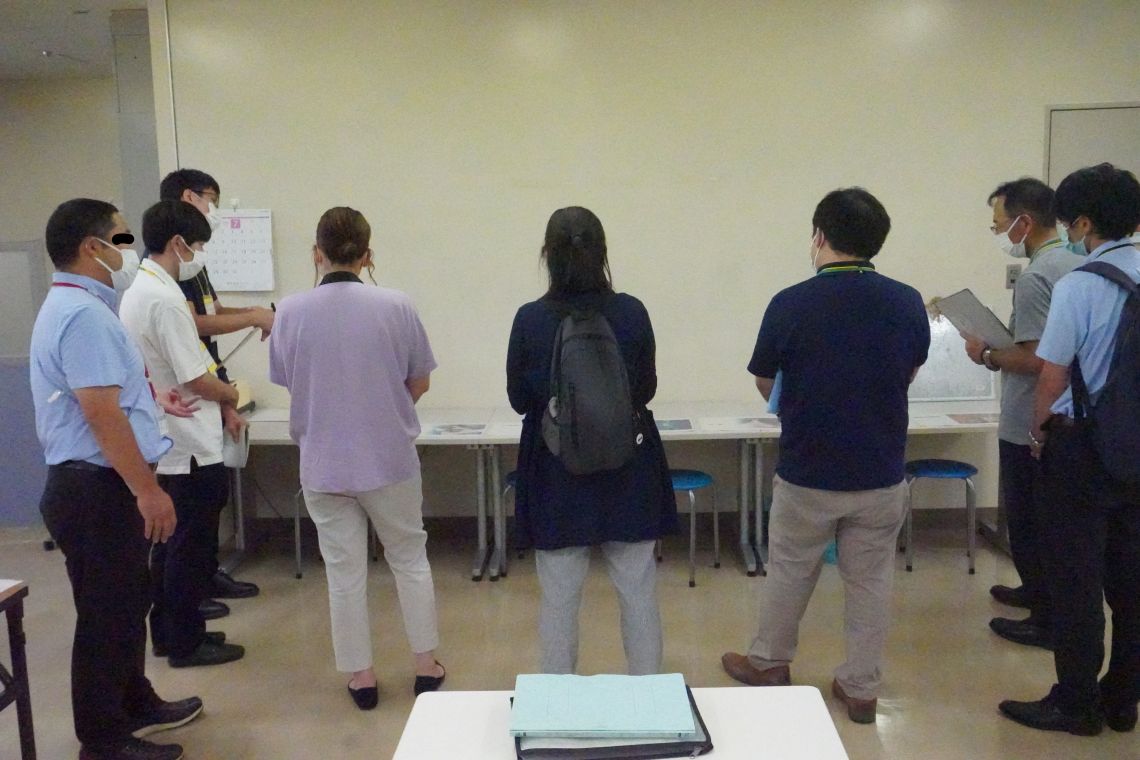 見学中の様子
