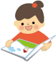 女児_読書.gif