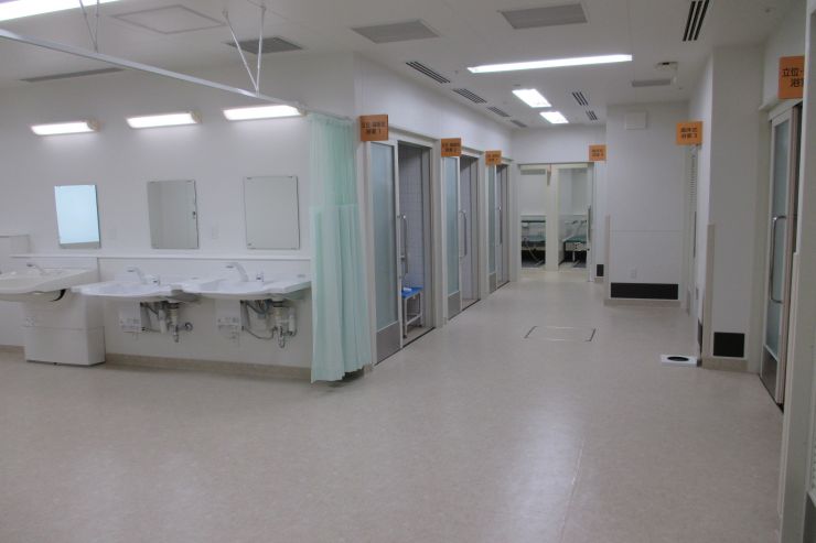 機能訓練棟 自立浴室全体の写真