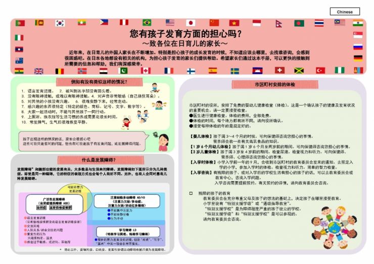 リーフレット【中国語版】