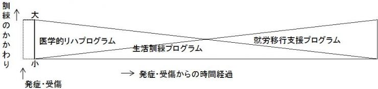 高次脳機能障害の標準的リハビリテーションプログラム画像
