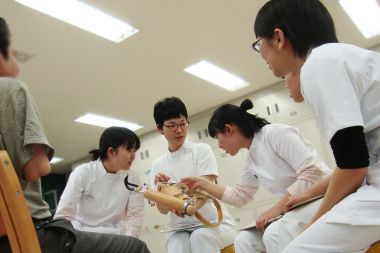 義肢学Ⅱ（上腕義手） 仮合せ