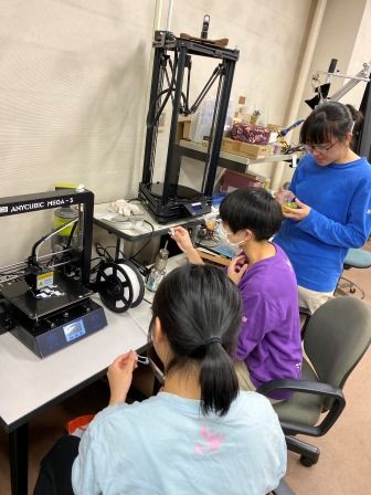 ３Dプリンターと学生