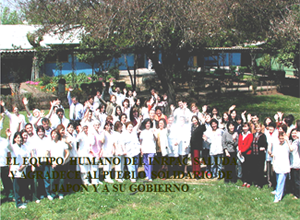 PHOTO：Staffs of Pedro Aguirre Cerda Rehabilitation Institute