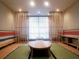 写真1:茶の間全景