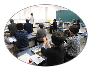 画像:(6)授業訓練公開の様子