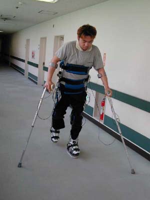 Orthotic gait with the WBC