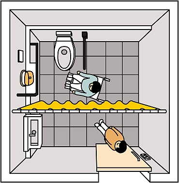 トイレカーテン横型
